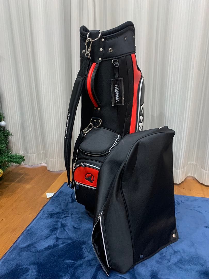 ほぼ新品！本間ゴルフ キャディバッグ【CB-12537】