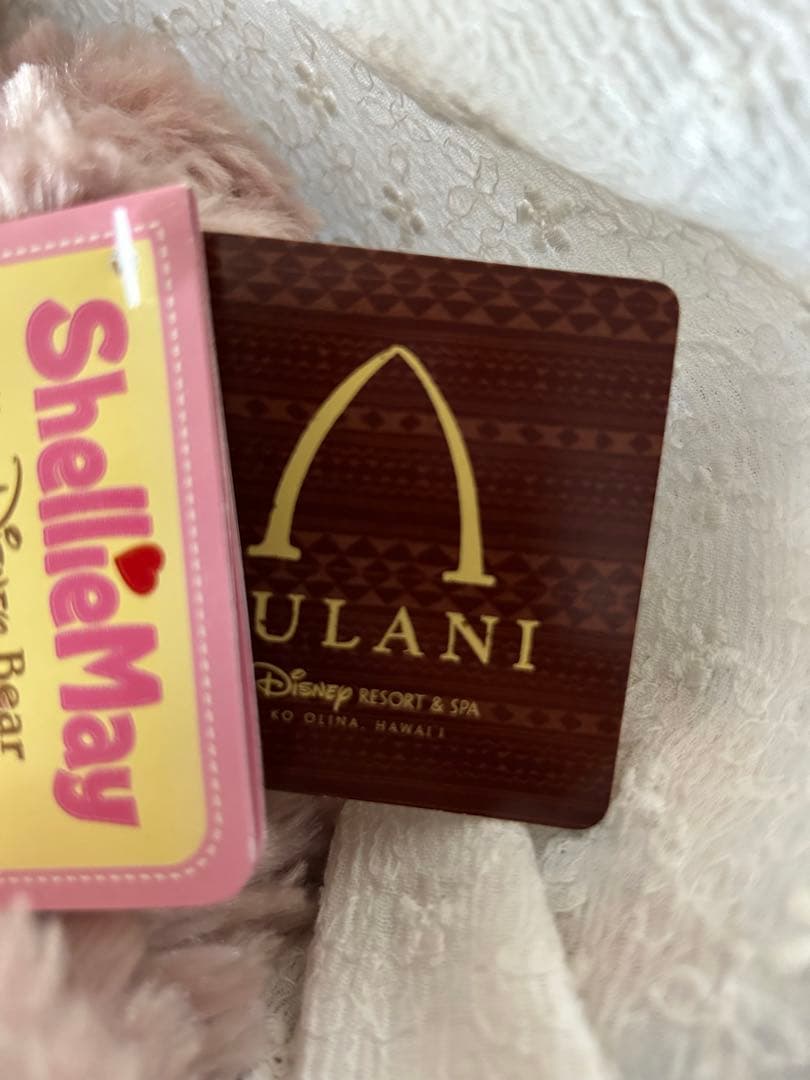 ハワイ　アウラニ限定　ダッフィーシェリーメイ　ペアぬいぐるみ　新品タグ付き