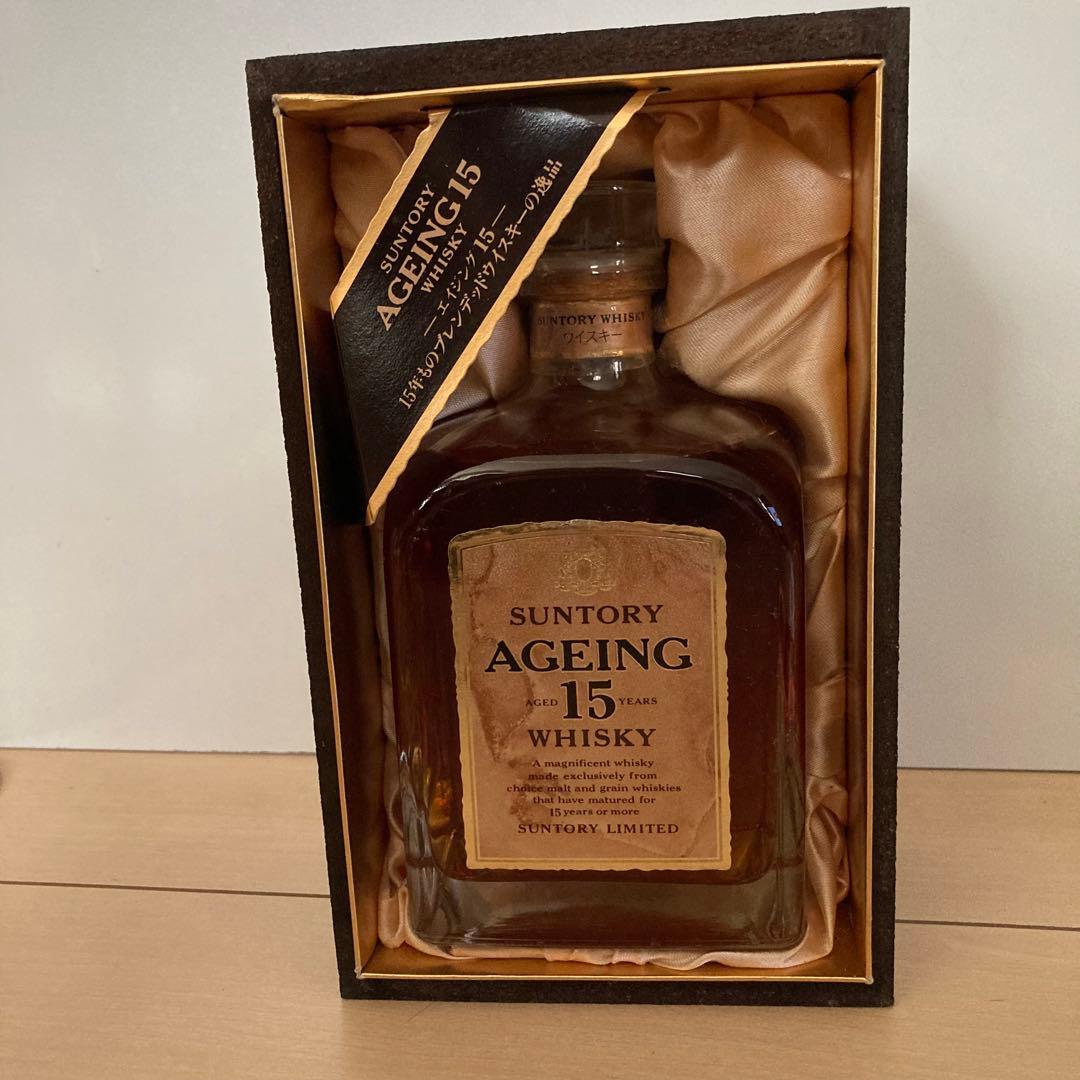 サントリーウイスキー　エイジング15　750ml