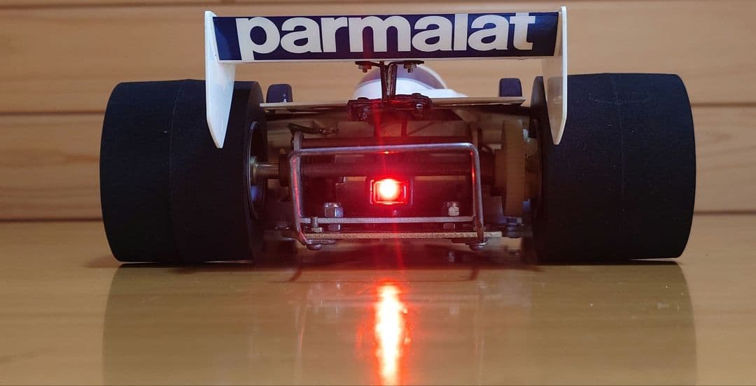 タミヤブラバムBT50競技用スペシャルLEDライト付＆プロポバッテリー…付セット