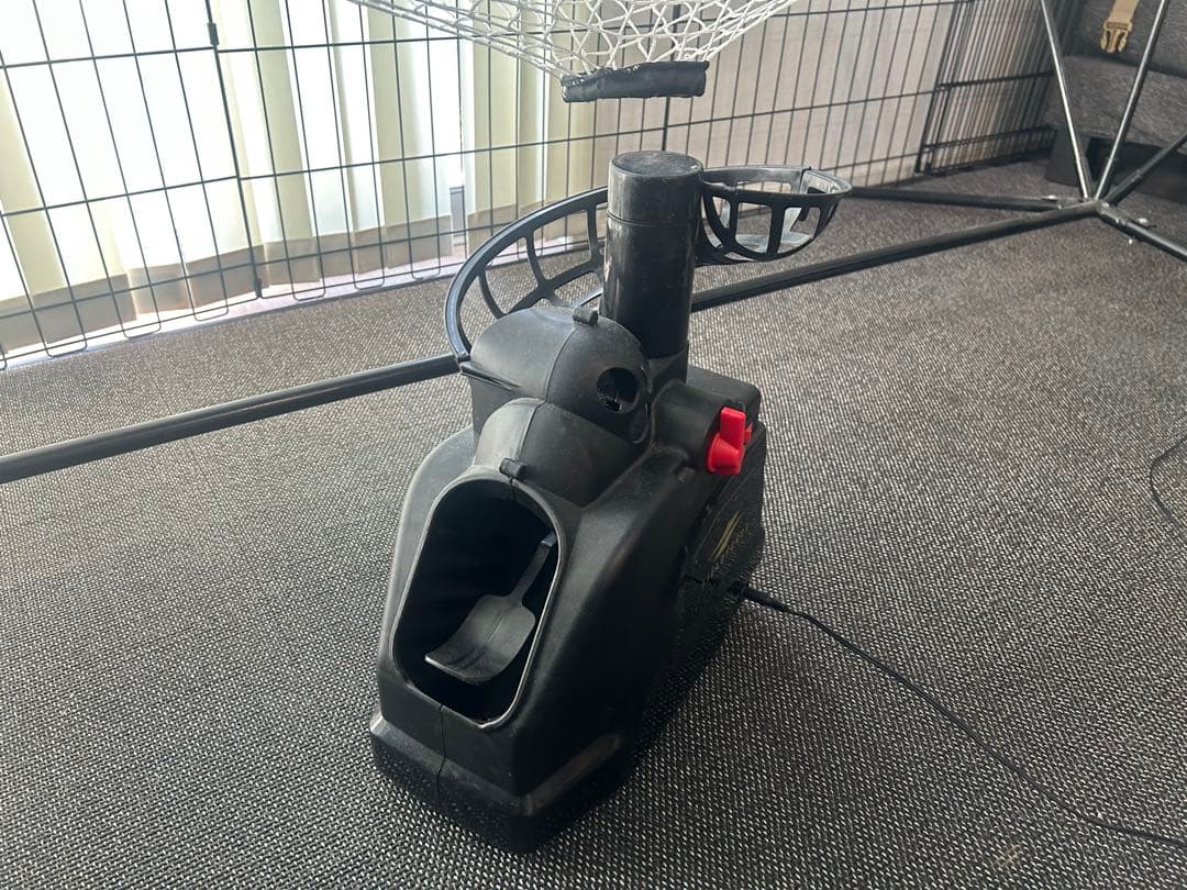 フィールドフォース　別売コード付き　オートリターンフロントトスマシン ネット付