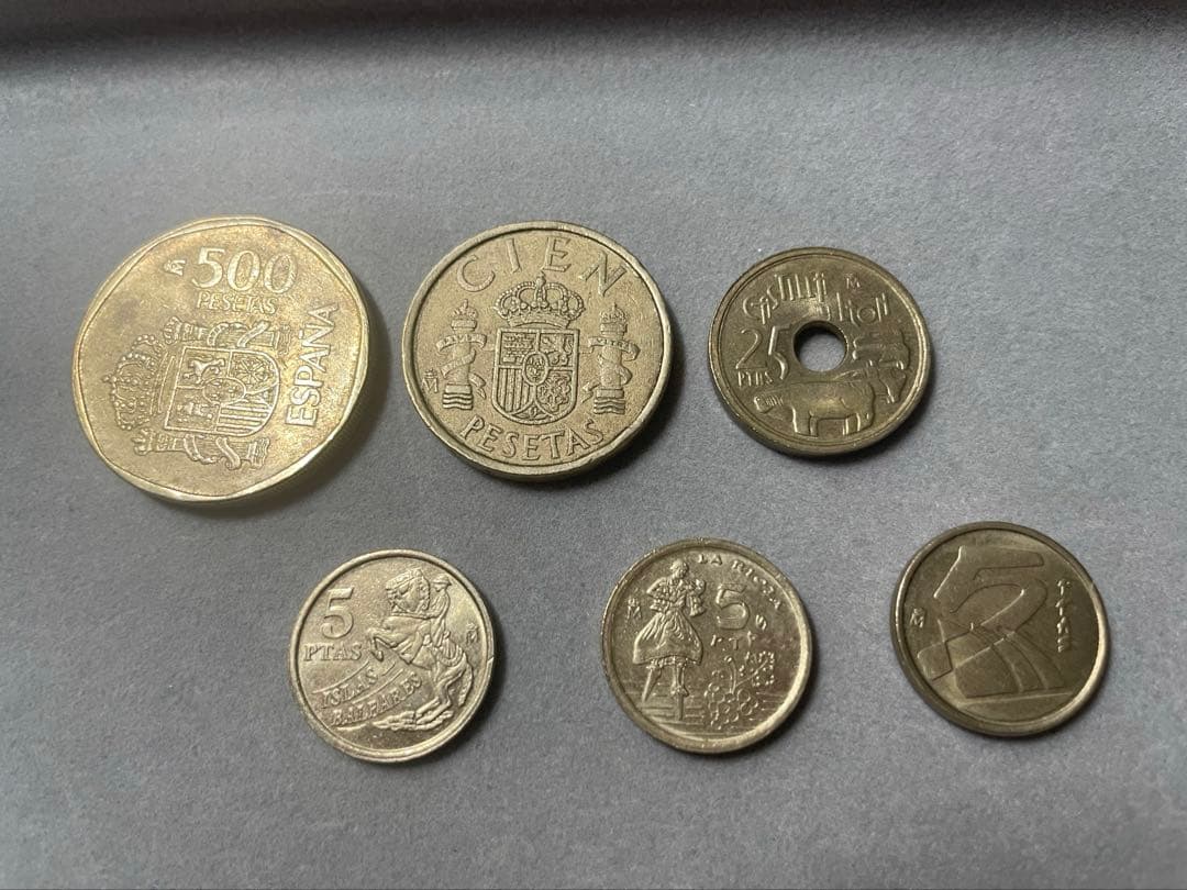 ⭐︎スペイン⭐︎旧貨幣 ※欲しいものを指値で