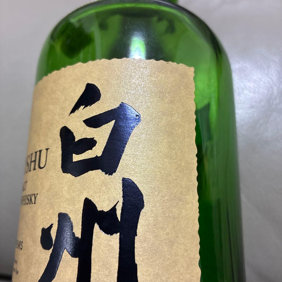 サントリー　白州18年　空瓶　化粧箱　セット