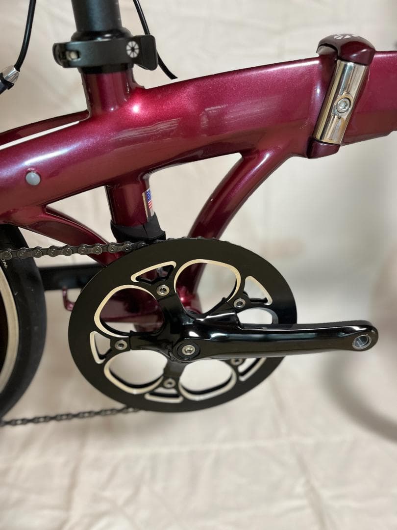 DAHON Mu SP9 20inch451ホイール ワインレッド