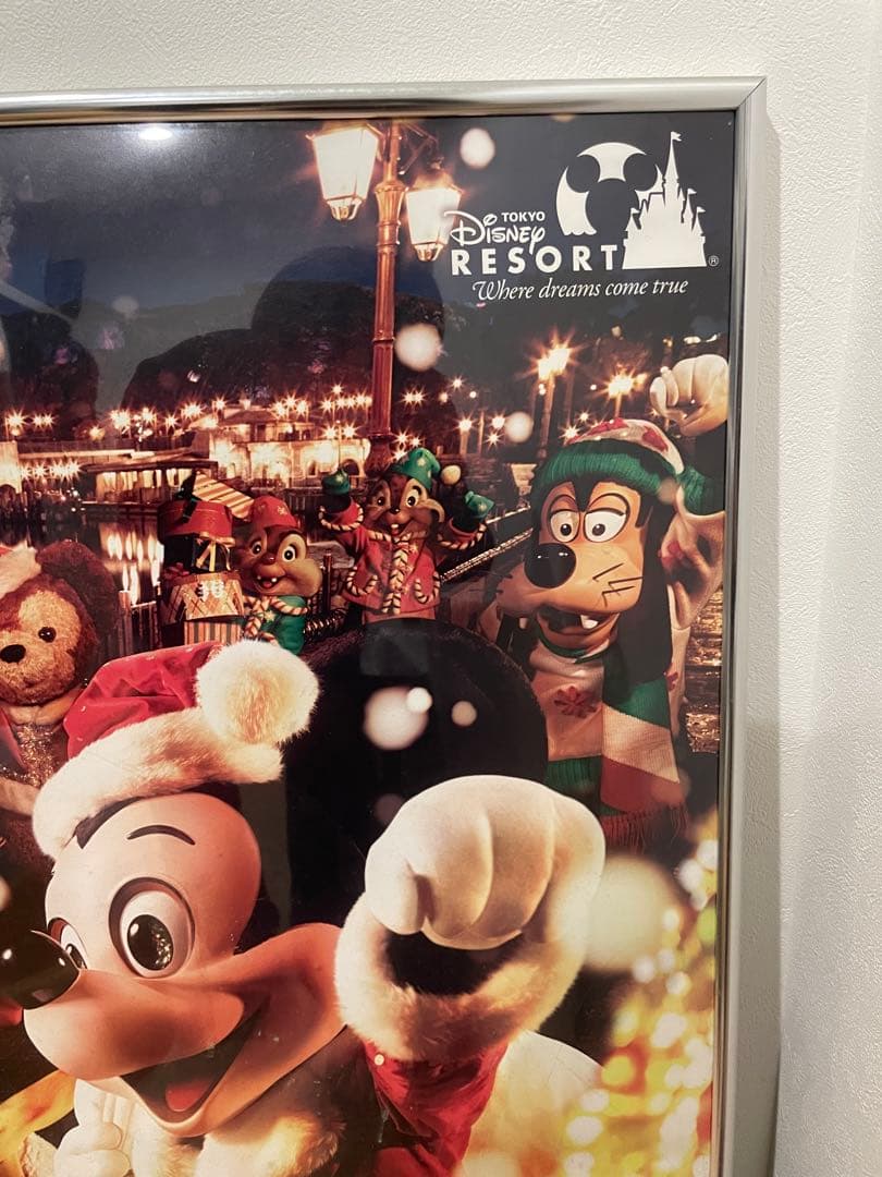 【超希少】東京ディズニーリゾート クリスマスポスター JTB トータルトーク