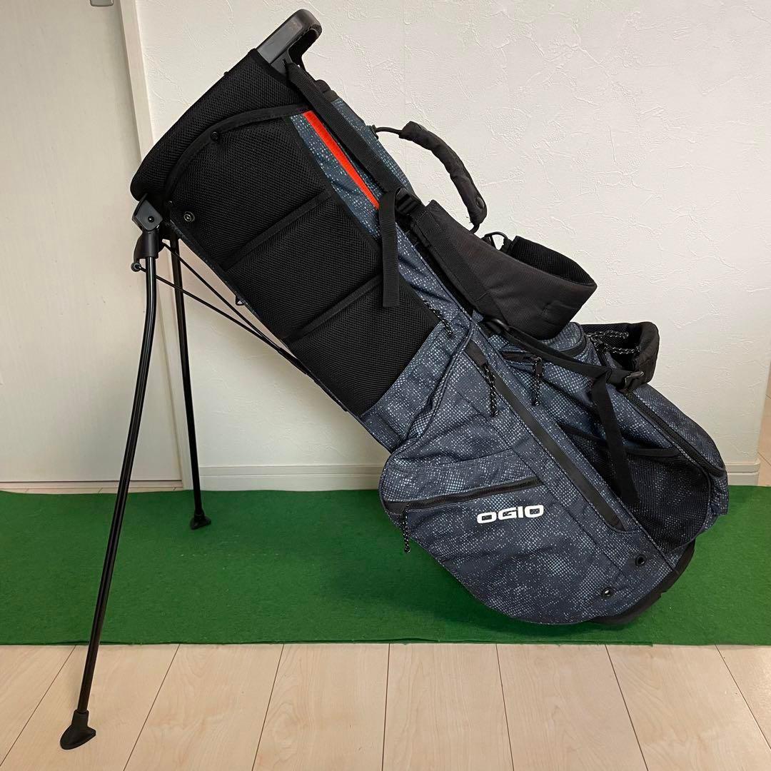 【美品】オジオ OGIO CONVOYシリーズ キャディバッグ スタンド式 軽量
