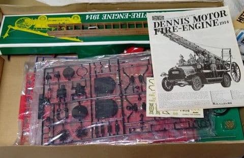 バンダイ模型1/16　1914年型　デニス　モーター　ファイヤ　エンジン