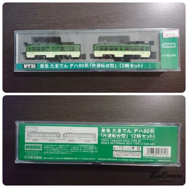 東急たまでん
「片運転台型」
二輌セット
