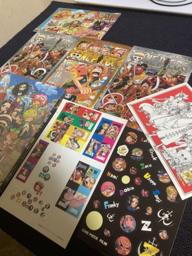 ワンピース ONE PIECE グッズまとめ売り 映画特典 非売品 冊子 シール