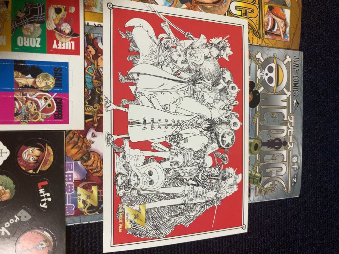 ワンピース ONE PIECE グッズまとめ売り 映画特典 非売品 冊子 シール