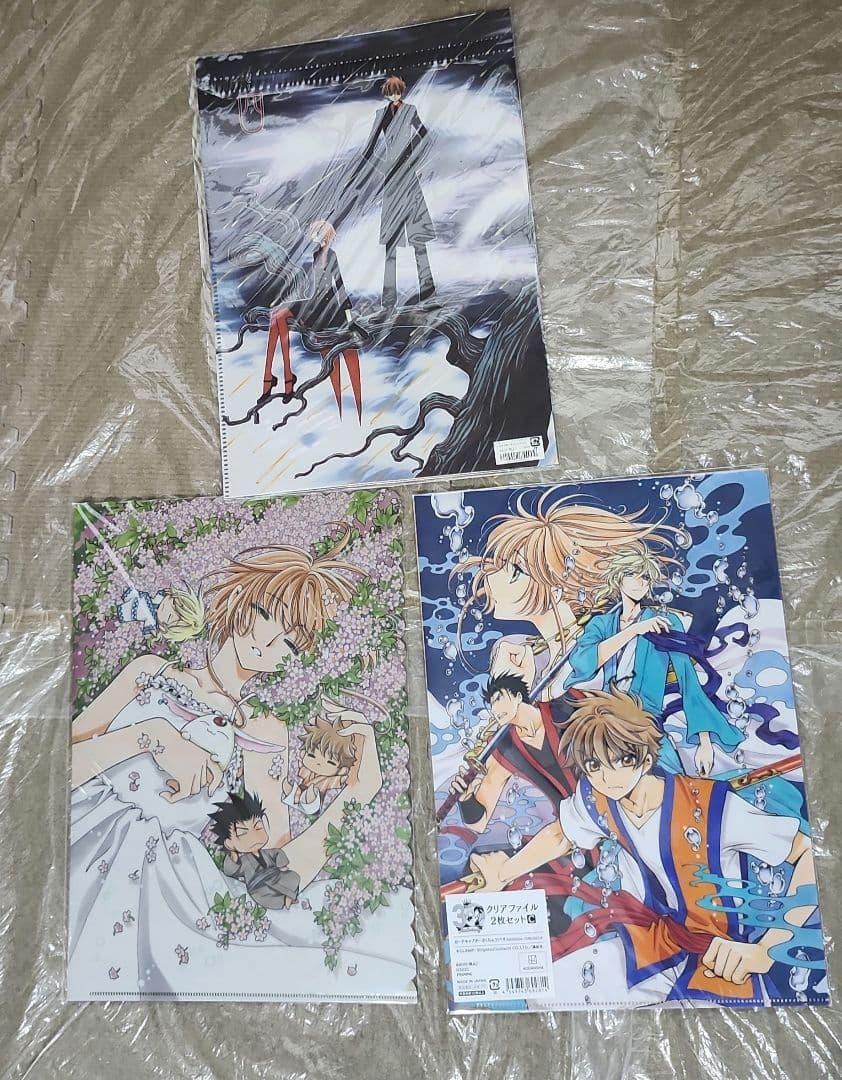 CLAMP　ツバサ　HOLiC　CLAMPfes　京まふ　クリアファイルセット