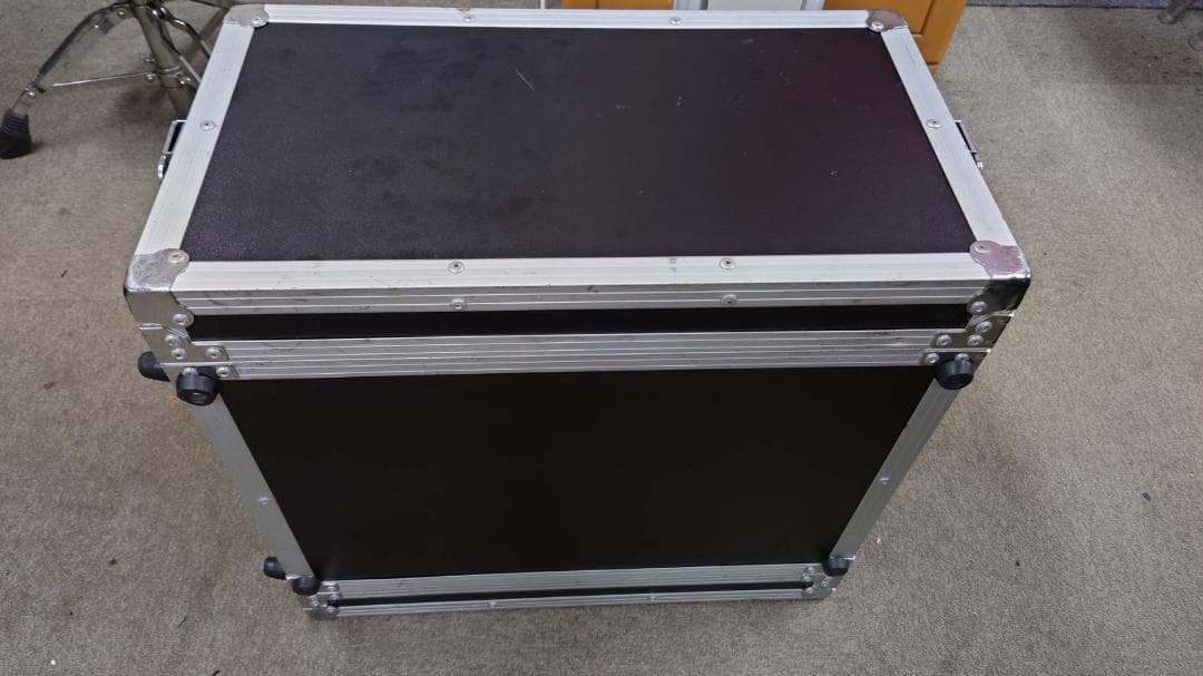 音響機器用　6Uラックケース 黒 奥行48cm