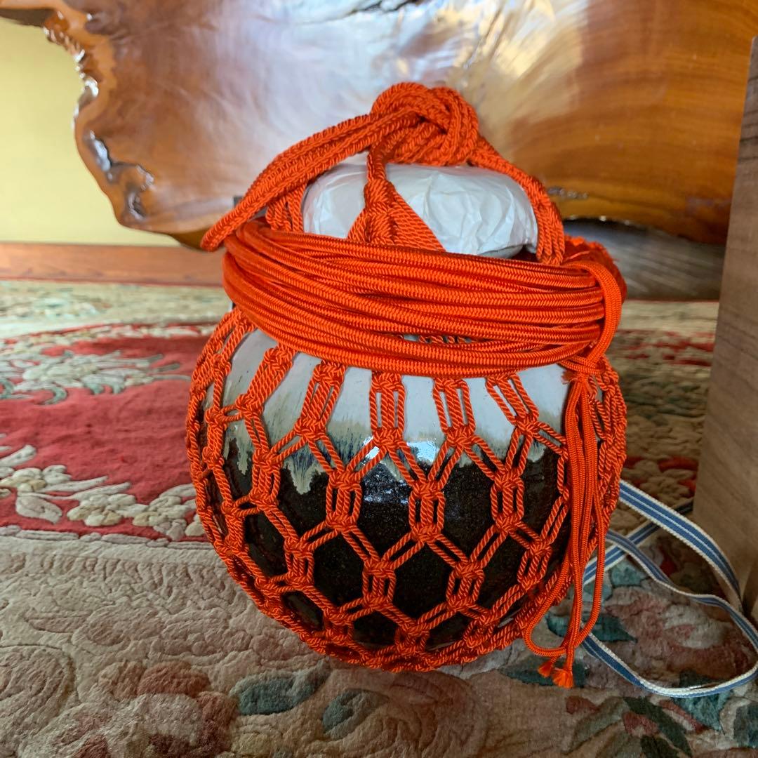 茶道茶壷　畑辺玄機作