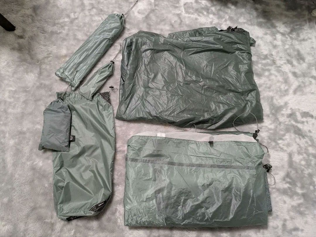 PreTents Lightrock 2p / Pewter フットプリント付