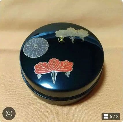 香合　木製　漆塗り　漆器　沈金•蒔絵　3個まとめ売り　単品売りも可