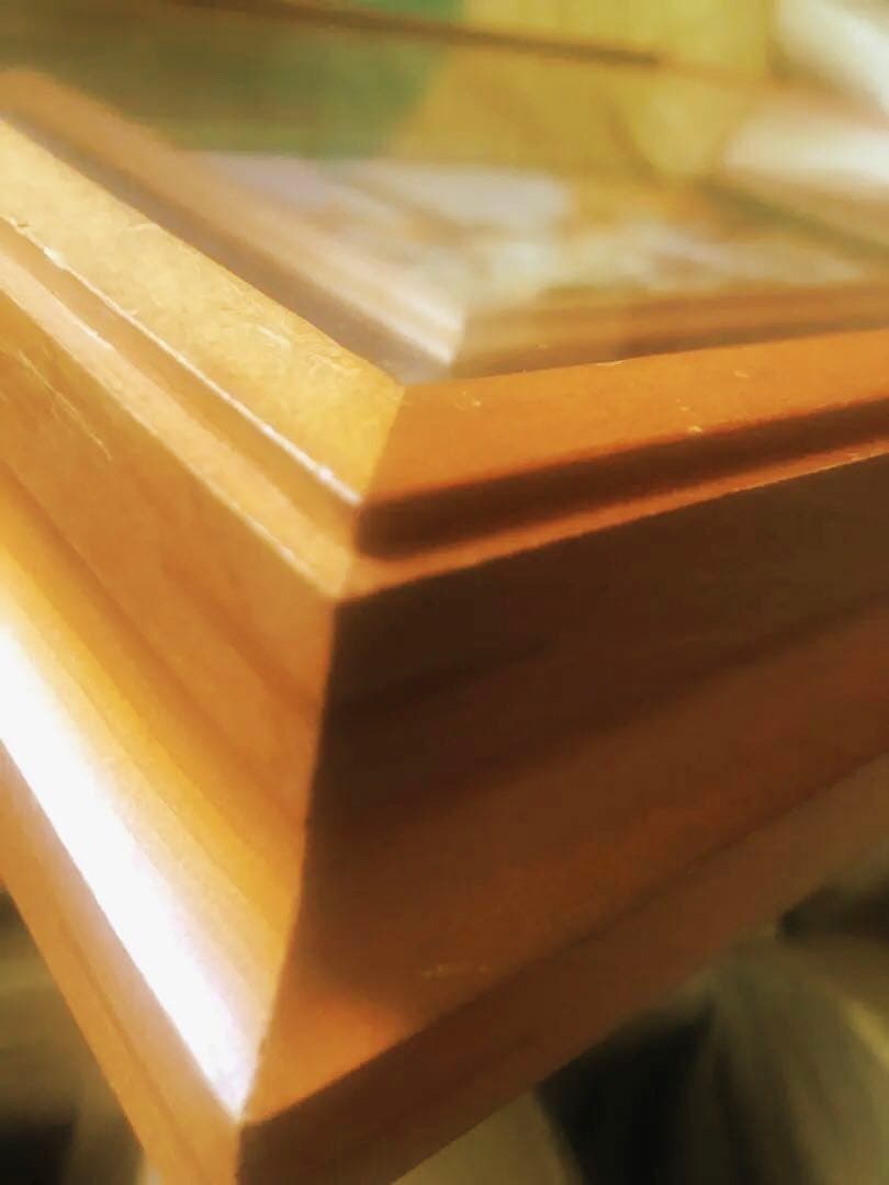 【二科会】福田輝 油彩『ブルージュ風景』額付