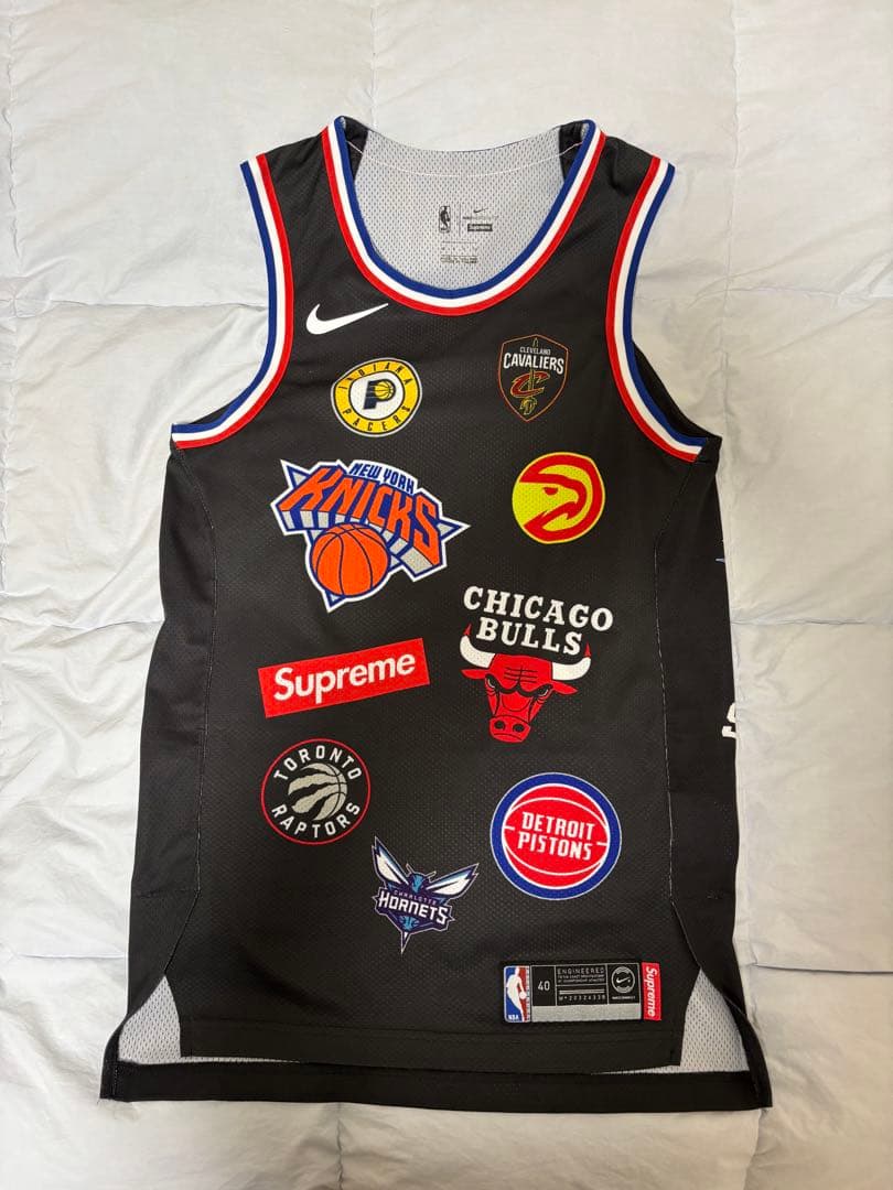 Supreme×NIKE×NBA 2018SS ゲームシャツ　タンクトップ
