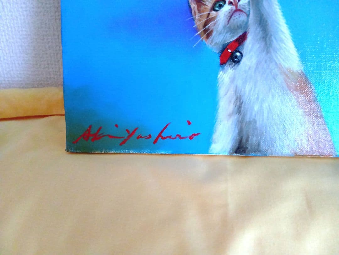 八代亜紀さん油彩画S３号