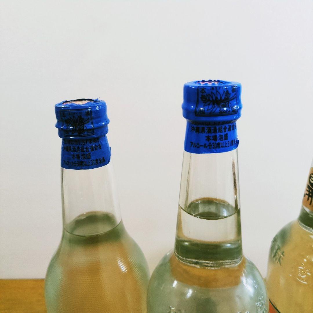 本場泡盛 識名酒造 時雨 30度 600ml含め、4本セット