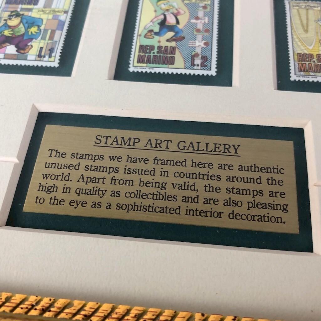 ディズニー切手アート 額装コレクション STAMP ART GALLERY