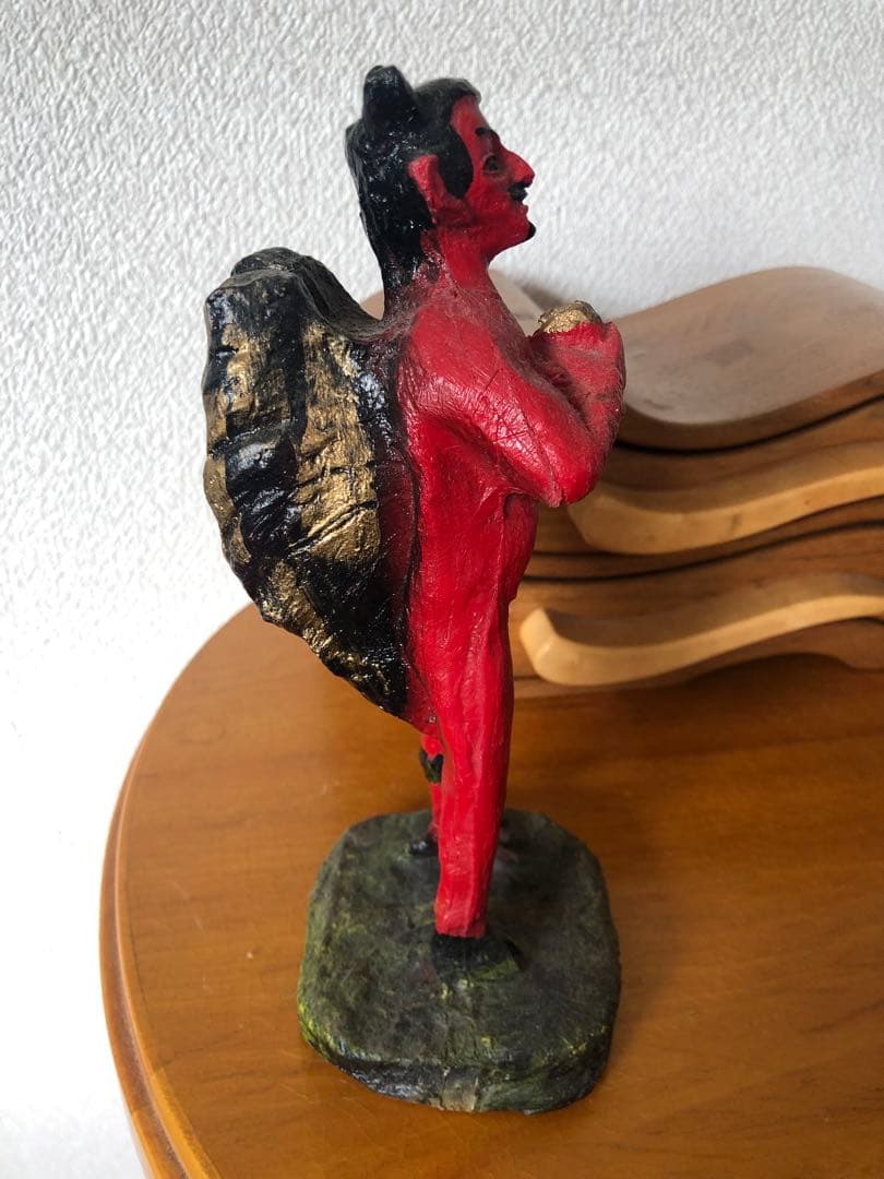 ビンテージ　デビル 悪魔　サタン ミッドセンチュリー　人形　アンティーク