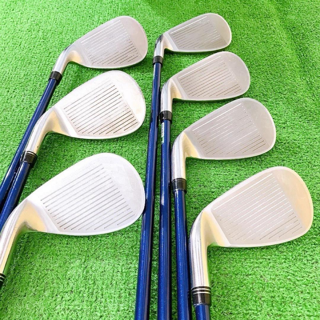 テ35★ゼクシオナイン 7本レディースアイアンセットL MP900L XXIO9