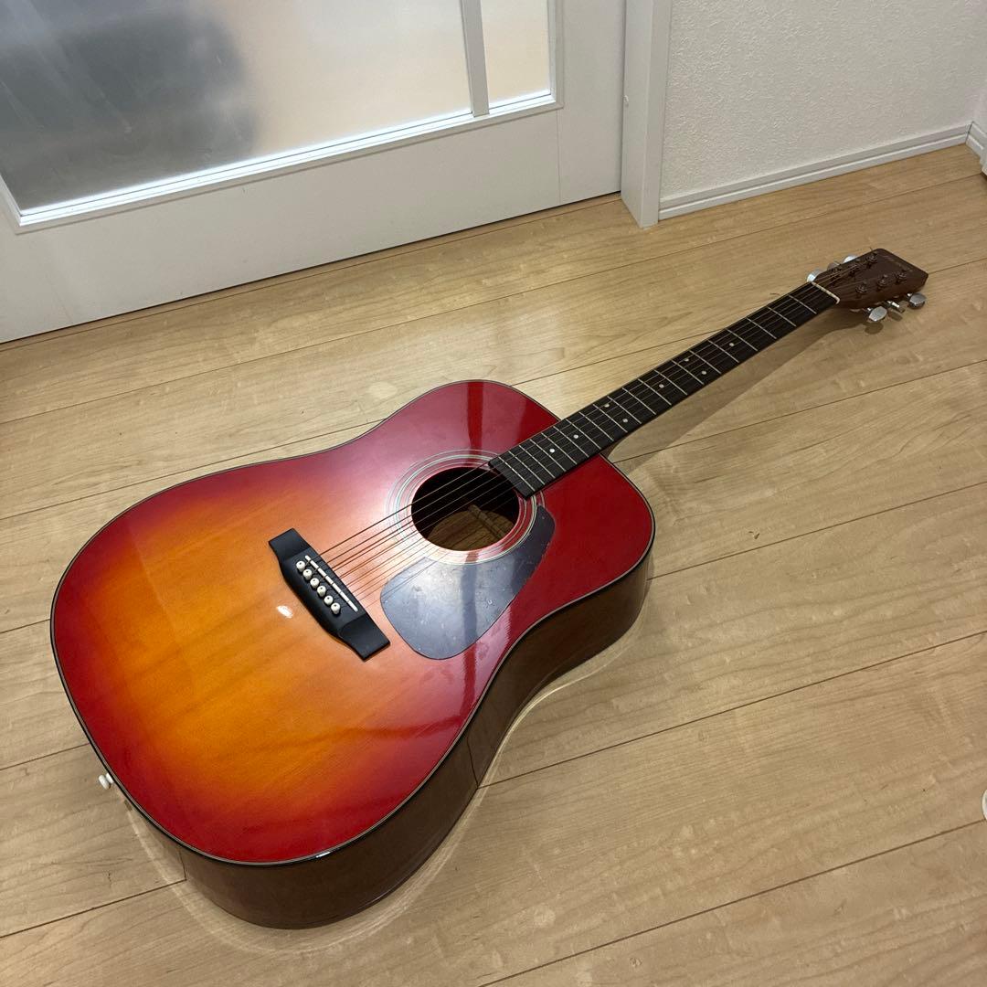 調整済み　弦高低い！　激レアカラー　モーリスアコースティックギターMD256CS