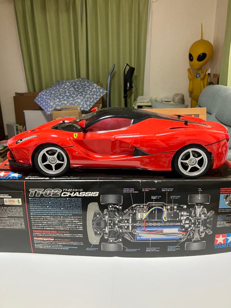 タミヤ 1/10 ラ、フェラーリ