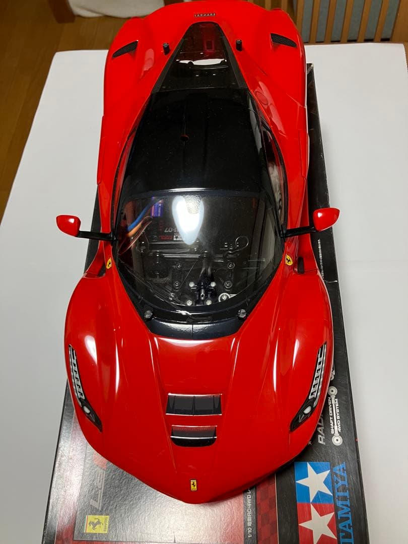 タミヤ 1/10 ラ、フェラーリ