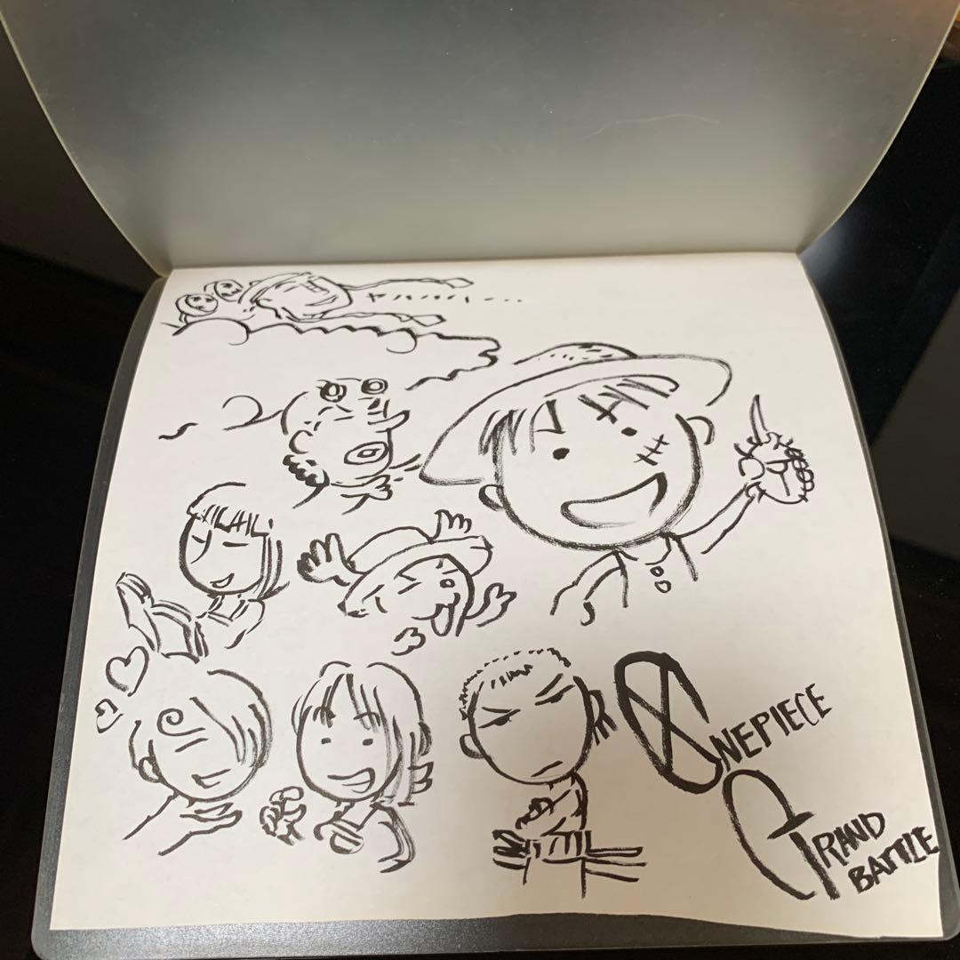 ワンピース　直筆サイン　グランドバトル　Vジャンプ　当選品　ONE PIECE
