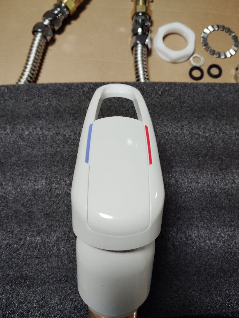 SANEI シングルスプレー混合線 K37610EJV-13 ホワイト