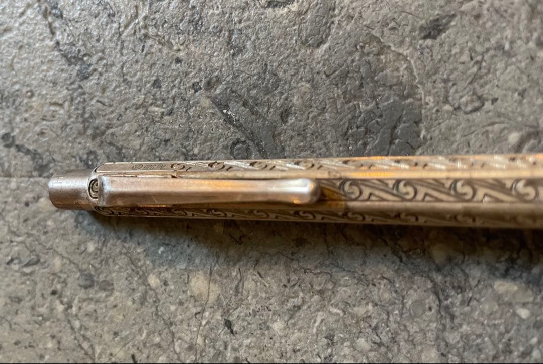 カランダッシュ エクリドール アンモナイト ボールペン スターリングシルバー