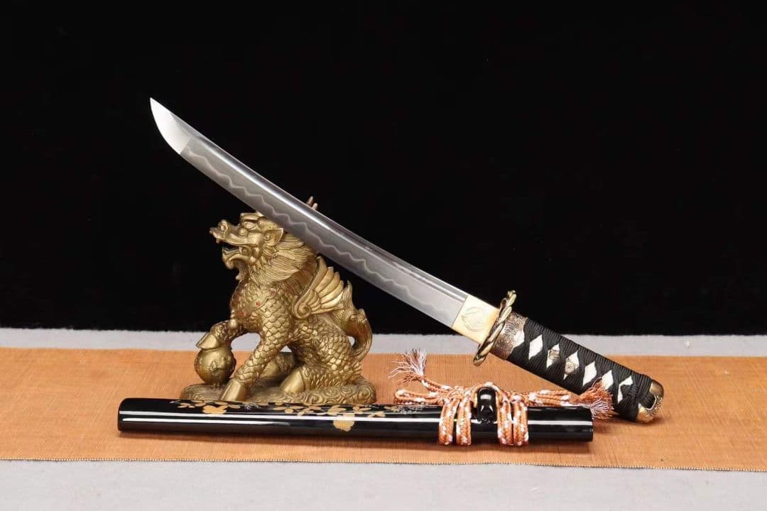 魔狼肋骨差 武具　刀装具　日本刀　模造刀 居合刀 肋差   短刀