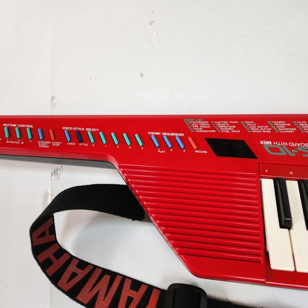 YAMAHA SHS-10R ショルキー レッド ショルダーキーボード MIDI