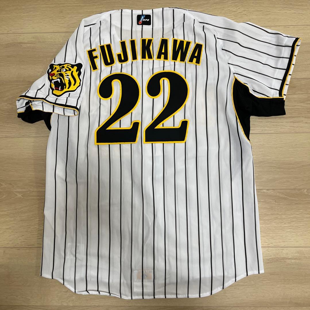 阪神タイガース　藤川球児　ホームユニフォーム　プロコレオーセンティック