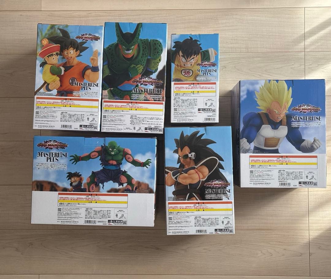 ドラゴンボール オムニバスアメイジング 一番くじ フィギュア 6点セット