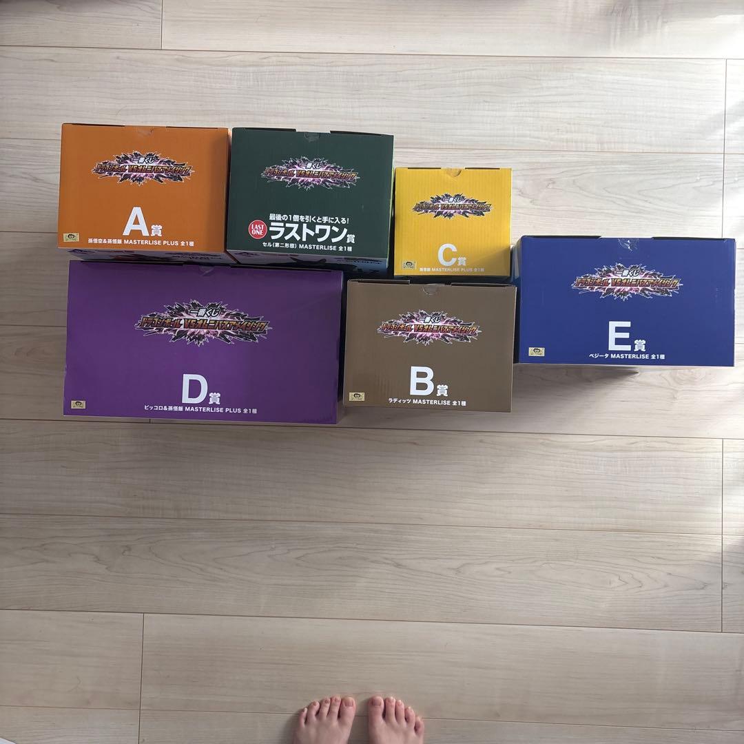 ドラゴンボール オムニバスアメイジング 一番くじ フィギュア 6点セット