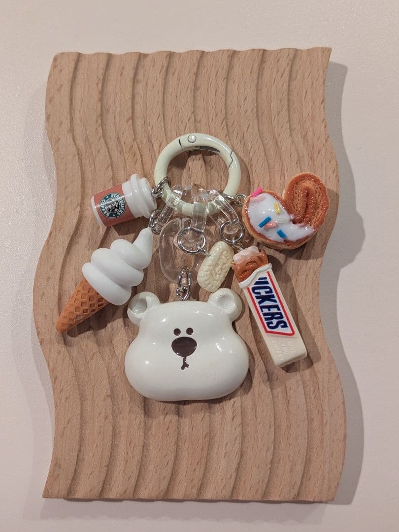 じゃらじゃらキーホルダーmini（A92）赤　推しカラー