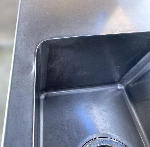 マルゼン 業務用ステンレス製1槽式シンク 台形 バックガード・水栓・水切り付