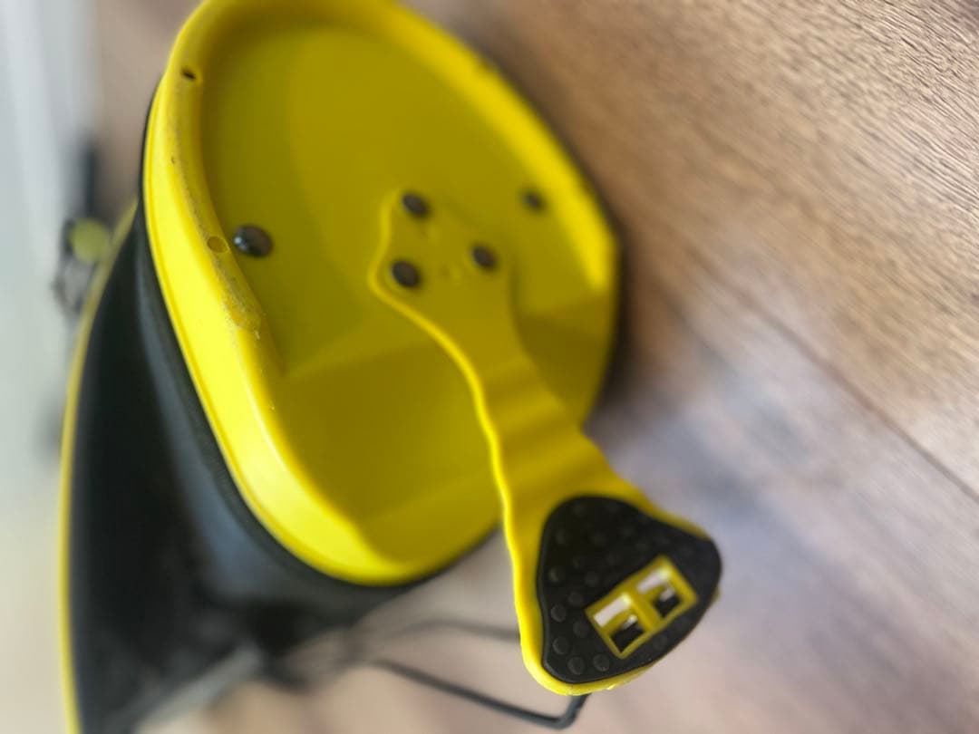 【良品】 esmart 1.8 スタンドゴルフバッグ 黒/黄色