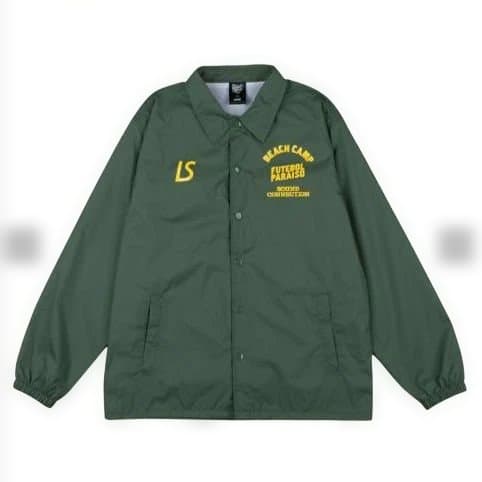 【新品未使用】限定 ルースイソンブラ コーチ ジャケット Lサイズ 緑 ピステ