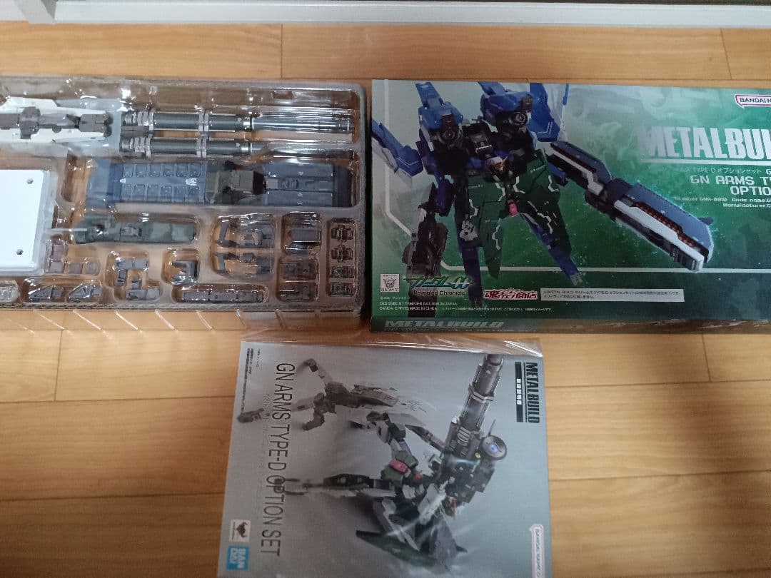 【美品】メタルビルド GNアームズ＋TYPE-D＋ガンダムデュナメスサーガ