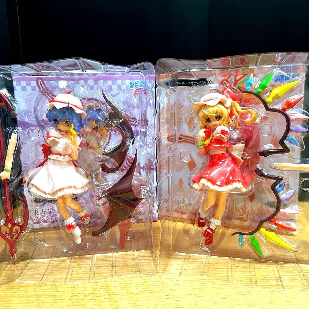 東方Project フィギュア3体セット レミリア フラン 霧雨魔理沙