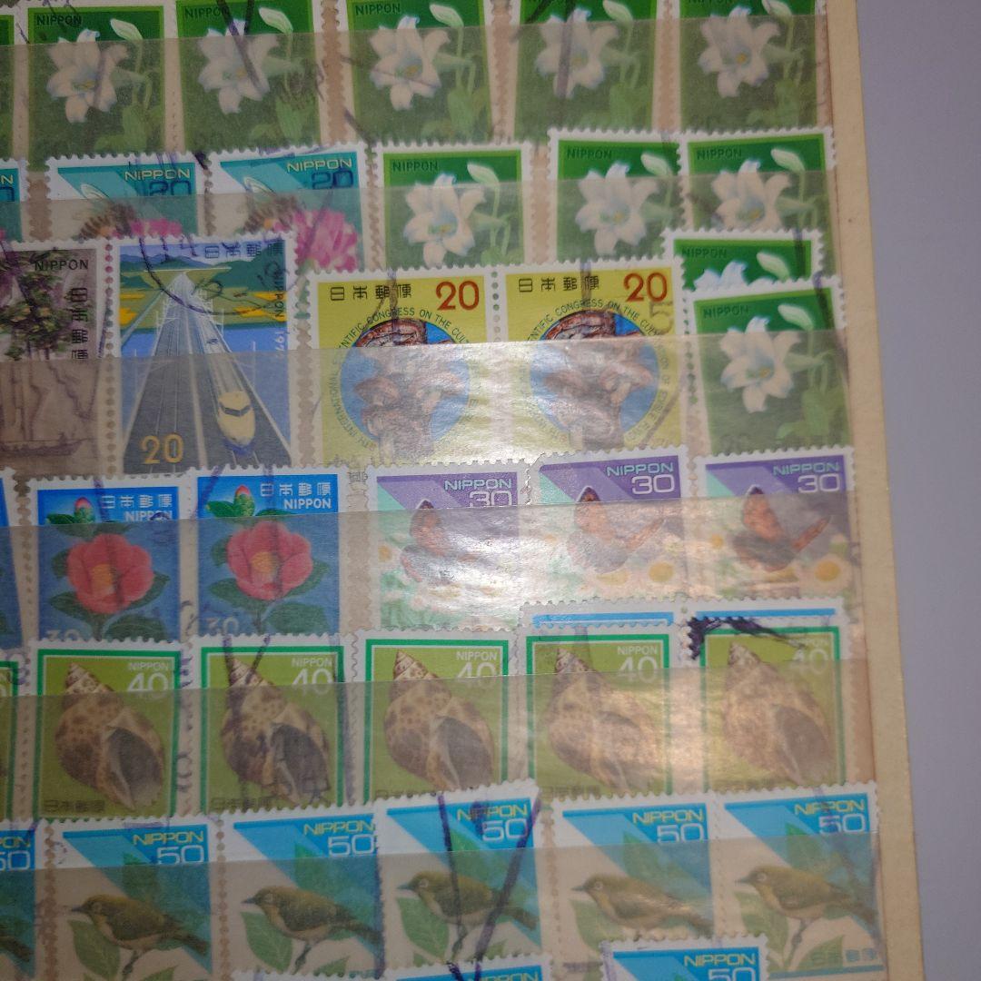 日本 使用済切手 コレクション　ページ1 84枚まとめ売り