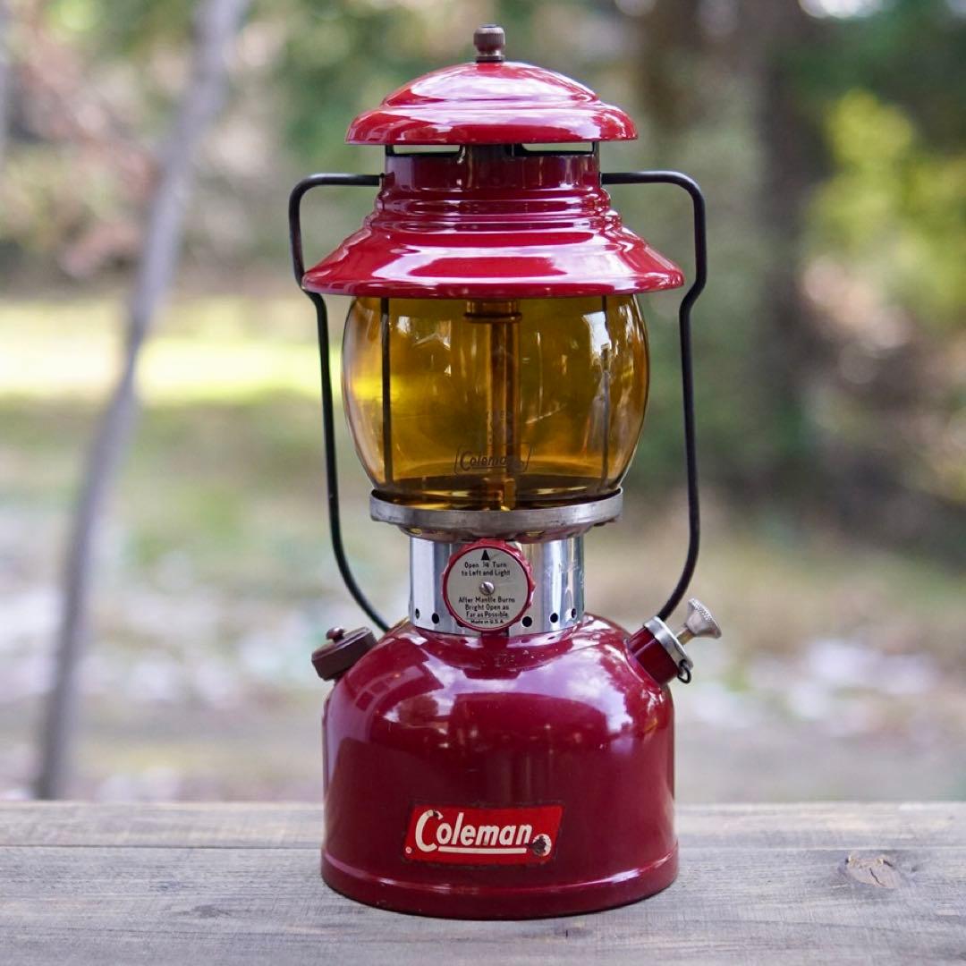 美品！1961/10製造　コールマン200A バーガンディー