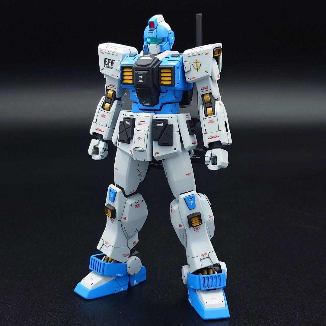 HGUC 1/144　ジムガードカスタム試作型　全塗装完成品