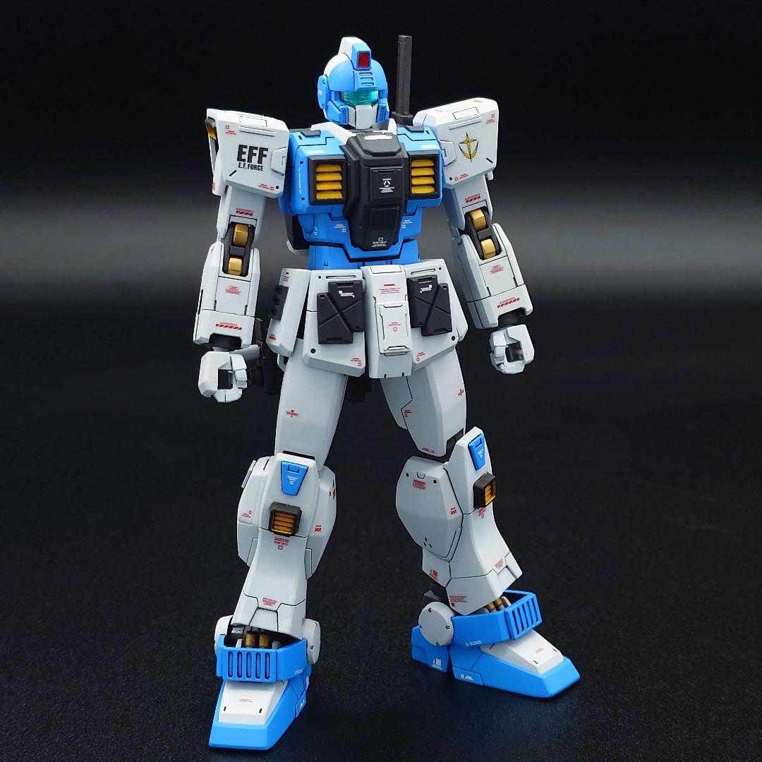 HGUC 1/144　ジムガードカスタム試作型　全塗装完成品