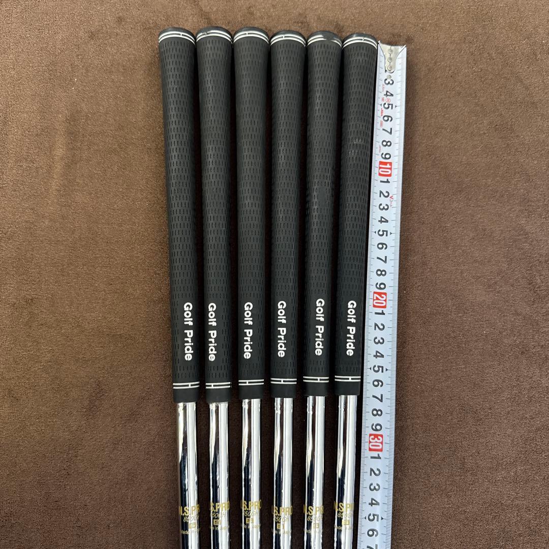 NS Pro 850GH(S) 5からpw用6本　グリップ付き　希少品
