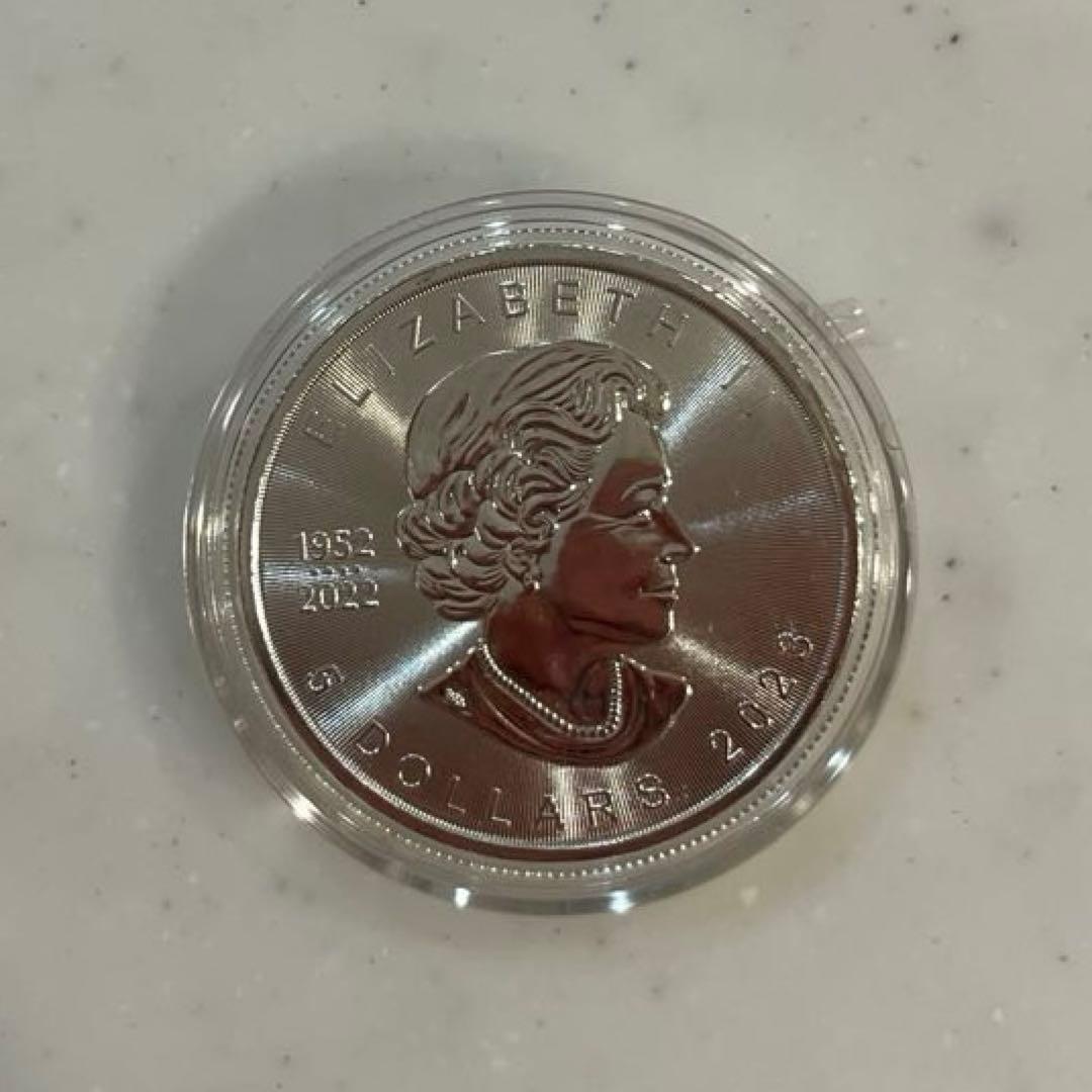 カナダ 2023年 メイプルリーフ  99.99%純銀