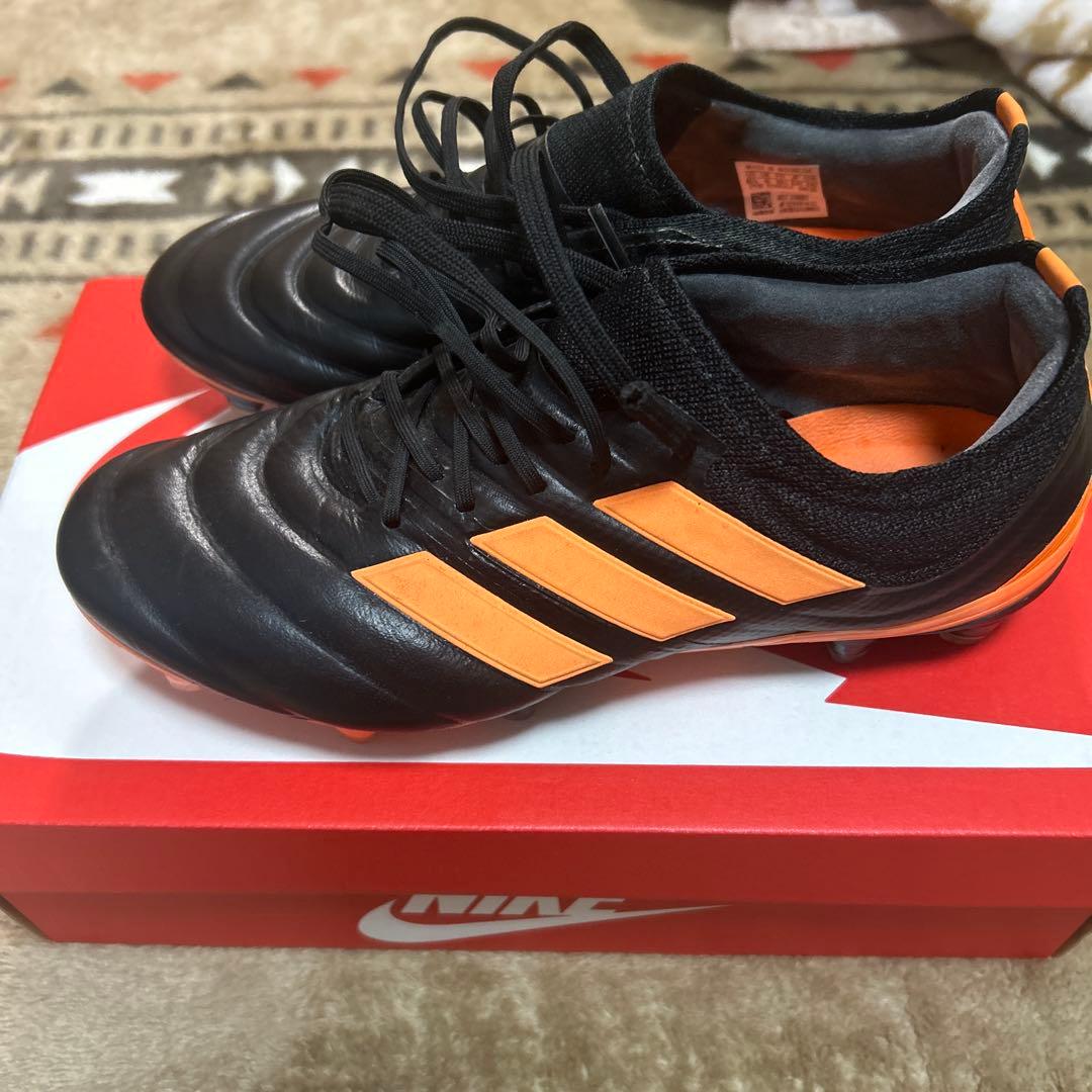 adidas COPA 201 サッカーシューズ 黒/オレンジ